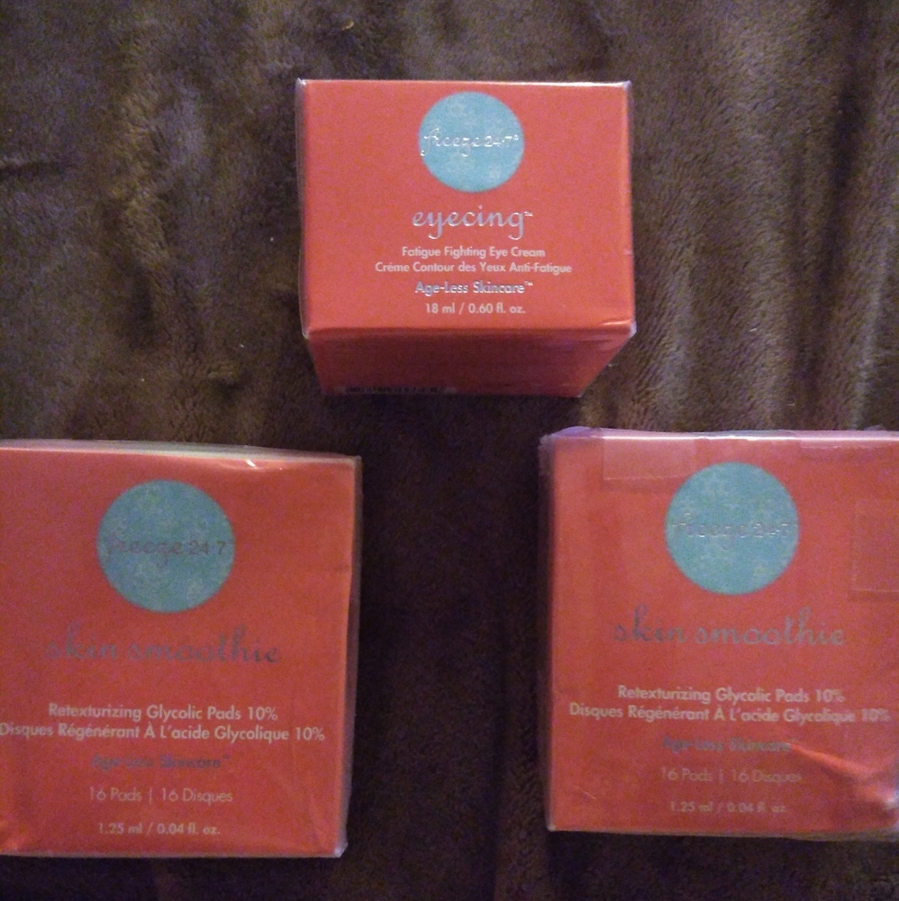 Freeze  24/7 face cream & FREEZE glycolic pads
